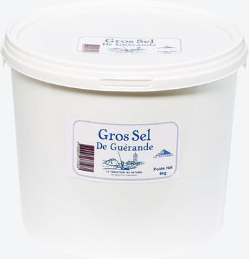 Grobes, graues Meersalz, 4 kg Großpackung