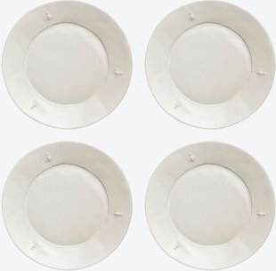 Dessertteller Biene, 21 cm, Weiß, 4 Stück