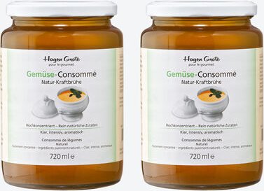 Gemüse-Consommé, 2 Gläser à 720 ml