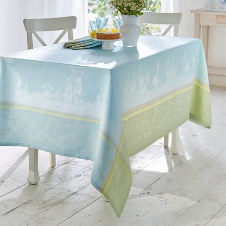 Leinen-Baumwoll-Tischdecke, 150 x 250 cm