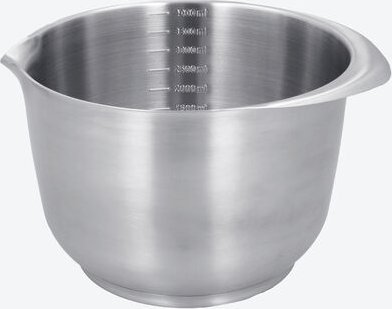 Edelstahl Rührschüsseln, 4 l, 15 cm hoch