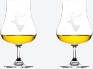 Thumbnail - Spirituosenglas Hirsch, 220 ml, 13,4 cm hoch, 2 Stück