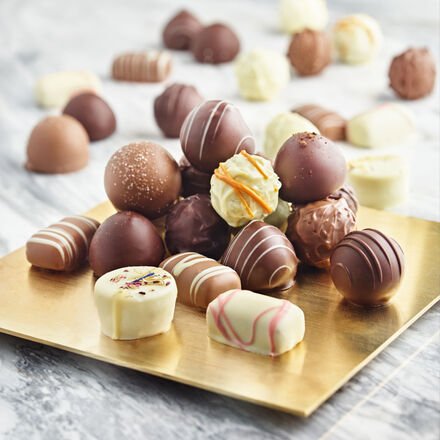 Trüffelpralinen-Mischung, 36 Stück, 430 g