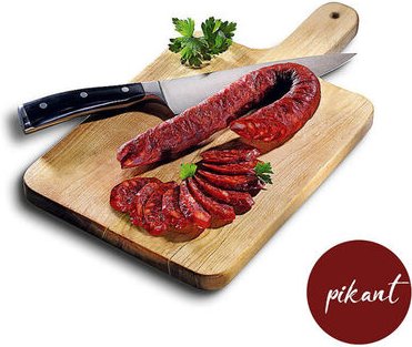 Duroc-Edel-Chorizo pikant, 2 Stück, ca. 560 g (2 x 280 g)