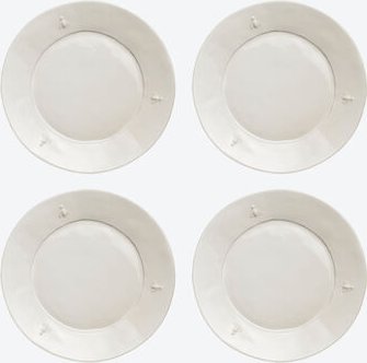 Essteller Biene, 27 cm, Weiß, 4 Stück