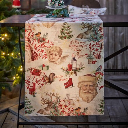 Tischläufer Winterwelt, 48 x 140 cm