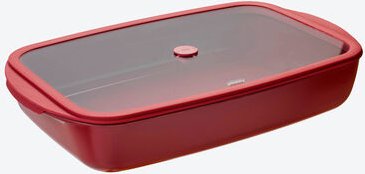 Glasdose mit Deckel Borosilikatglas 3,6 l - Luftdicht, stapelbar, mikrowellen- & spülmaschinenfest, zum Einfrieren geeig...