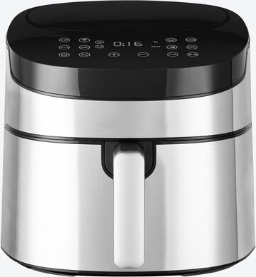 Thumbnail - XL-Heißluftfritteuse - 6,5 l, 8 Programme, 40-200 °C, Kunststoff/Edelstahl, 34 x 29 x 30 cm, 230V/1.800W, 60-Minuten-Tim...