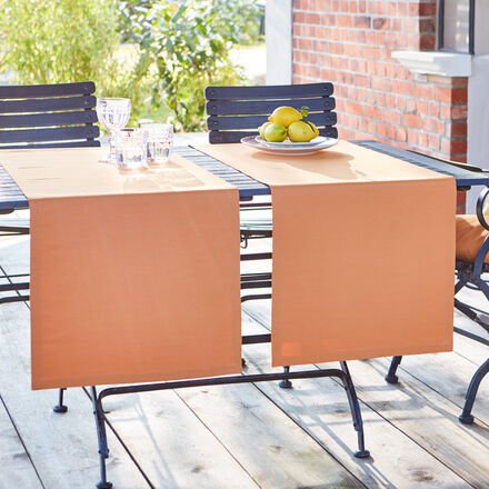 Tischläufer terrakotta 50 x 140 cm
