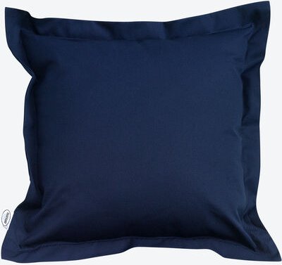 Rückenkissen, 40 x 40 x 8 cm hoch, Blau