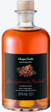 Likör "Gebrannte Mandeln", 0,5 l, 20 % vol.