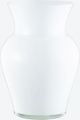 Klassische Vase groß, weiß, ca. Ø 18 cm, 26 cm hoch