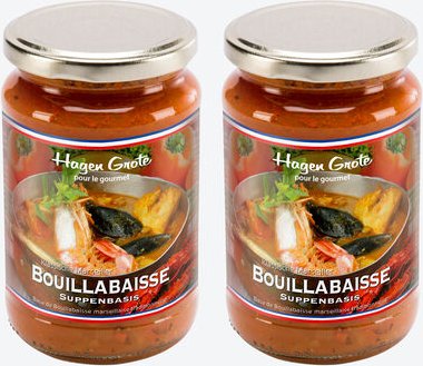 Bouillabaisse-Suppenbasis, 2 Gläser x 500 ml