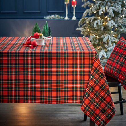 Tischdecke Karo, 100 x 100 cm