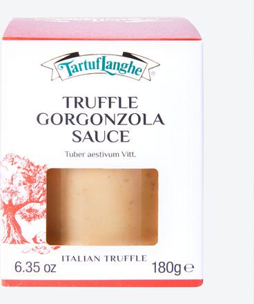 Italienische Pasta-Sauce Gorgonzola e Tartufo, 180 g, rein natürliche Zutaten, Handwerkliche Herstellung