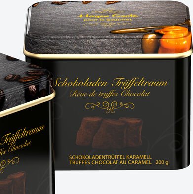 Schokoladentrüffel Karamell