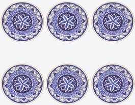 Essteller, 6 Stück, ø 28 cm