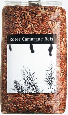 Roter Camargue Reis - Naturbelassen & bissfest, mit nussigem Aroma, aus Südfrankreich, Vollkornqualität, ideal für Reiss...