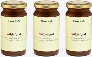 Hagen Grote Wildfond 3 Gläser à 200 ml
