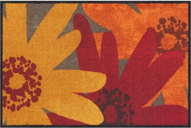 Küchenspezial- und Sauberlaufmatte Flashy Flowers, 60 x180