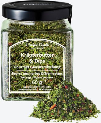 Gourmet Gewürzzubereitung Kräuterbutter & Dips 60 g
