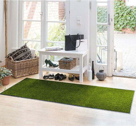 Küchenspezial- und Sauberlaufmatte, uni, Olive, 60 x 180 cm