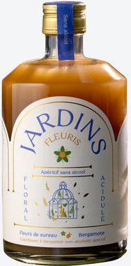 Alkoholfreier Aperitif Holunderblüte & Bergamotte - 0,7 l, FR-BIO-09