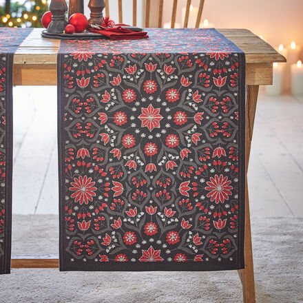 Tischläufer "Schwedische Weihnacht", 50 x 150 cm