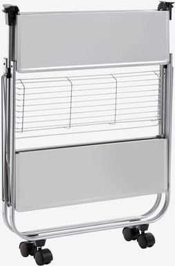 Servierwagen verchromt