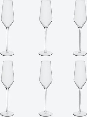 Sektflöte, 230 ml, 6 Stück