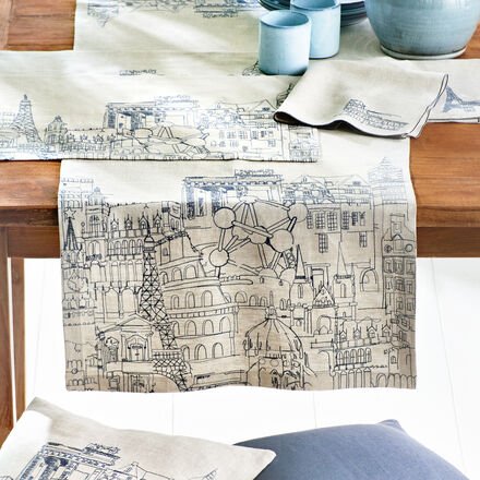 Tischläufer Europa, 50 x 150 cm