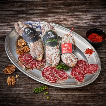 Französische Salami 3-tlg. Set 650g