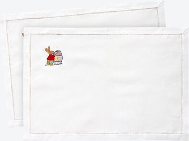 Osterhasen-Tischset, 34 x 48 cm, 2 Stück