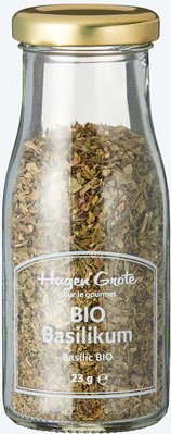 BIO Basilikum, gerebelt, 23 g DE-ÖKO-001