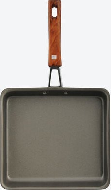 Tamago-Pfanne, 24 x 22 cm (B/T), Rechteckig, Aluminium, für alle Herdarten außer Induktion, Antihaftbeschichtung