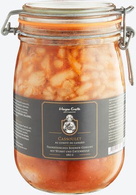 Cassoulet, 980 g, für 2-4 Personen, ohne jegliche Farb- und Konservierungsstoffe