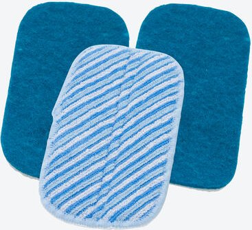 Thumbnail - Ersatz-Pads, 3 Stück, (2 x Nylon, 1 x Mikrofaser)