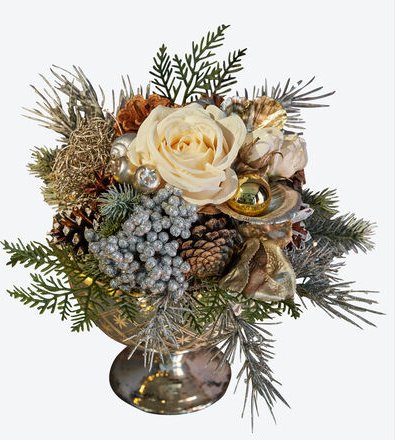 Strauß Champagner, Ø 30 cm