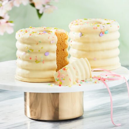 Baumkuchen mit weißer Schokolade 250 g - Handgefertigt, feine Vanillenote, hochwertige Zutaten, ideal als Dessert oder G...