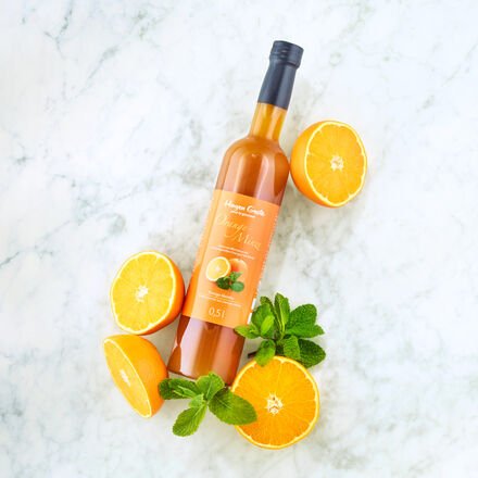 Orange-Minz Würzsirup 500 ml, MHD bis zum 28.02.2026