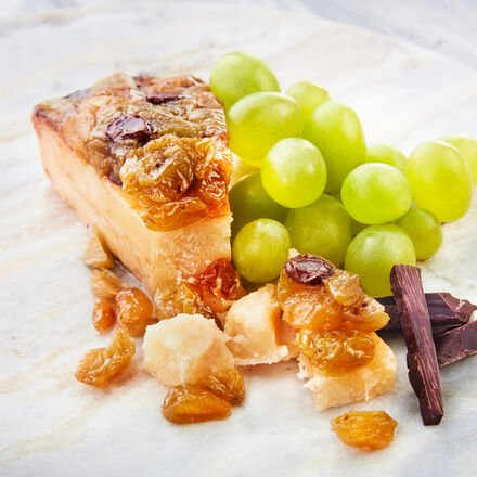 Thumbnail - Italienischer Premium Käse 300 g - mit Rosinen, Likör & Bitterschokolade, 12 Monate gereift, aus Schaf- & Kuhmilch, hand...