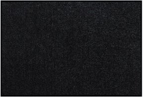 Küchenspezial- und Sauberlaufmatte, uni, Schwarz, 50 X 75 cm