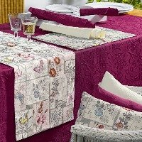 Tischdecke 130x130 Patchwork