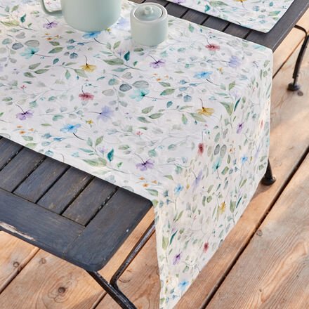 Viola Tischläufer, 50 x 140 cm, Matelasse, 100% CO, Feinwäsche 40 °C