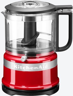 KitchenAid Mini-Food-Processor rot, 830 ml, Ø 15 cm, 22 cm hoch, wiegt 1,3 kg