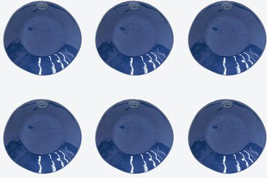 Thumbnail - Suppenteller, Ø 25 cm, 6 Stück, Blau, Nordseeküste