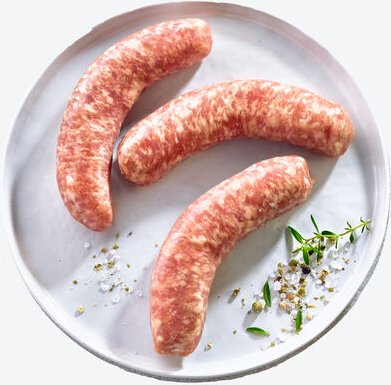 Gourmet-Bratwurst Kloster- schwein 300 g (3 x 100 g)