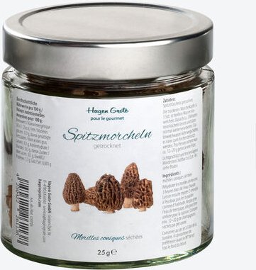 Spitzmorcheln getrocknet 25 g Eigenmarke