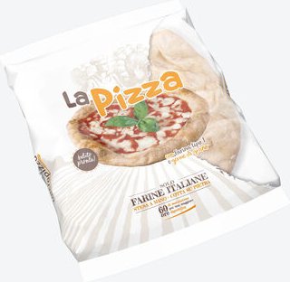 Frischer Pizzaboden Ø 30 cm - Handgeformt, lang gereift (60 h), knusprig-luftig, in 5 Min. fertig, aus italienischem Meh...