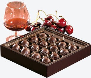 Armagnac-Kirschen, 16 Stück, 190 g